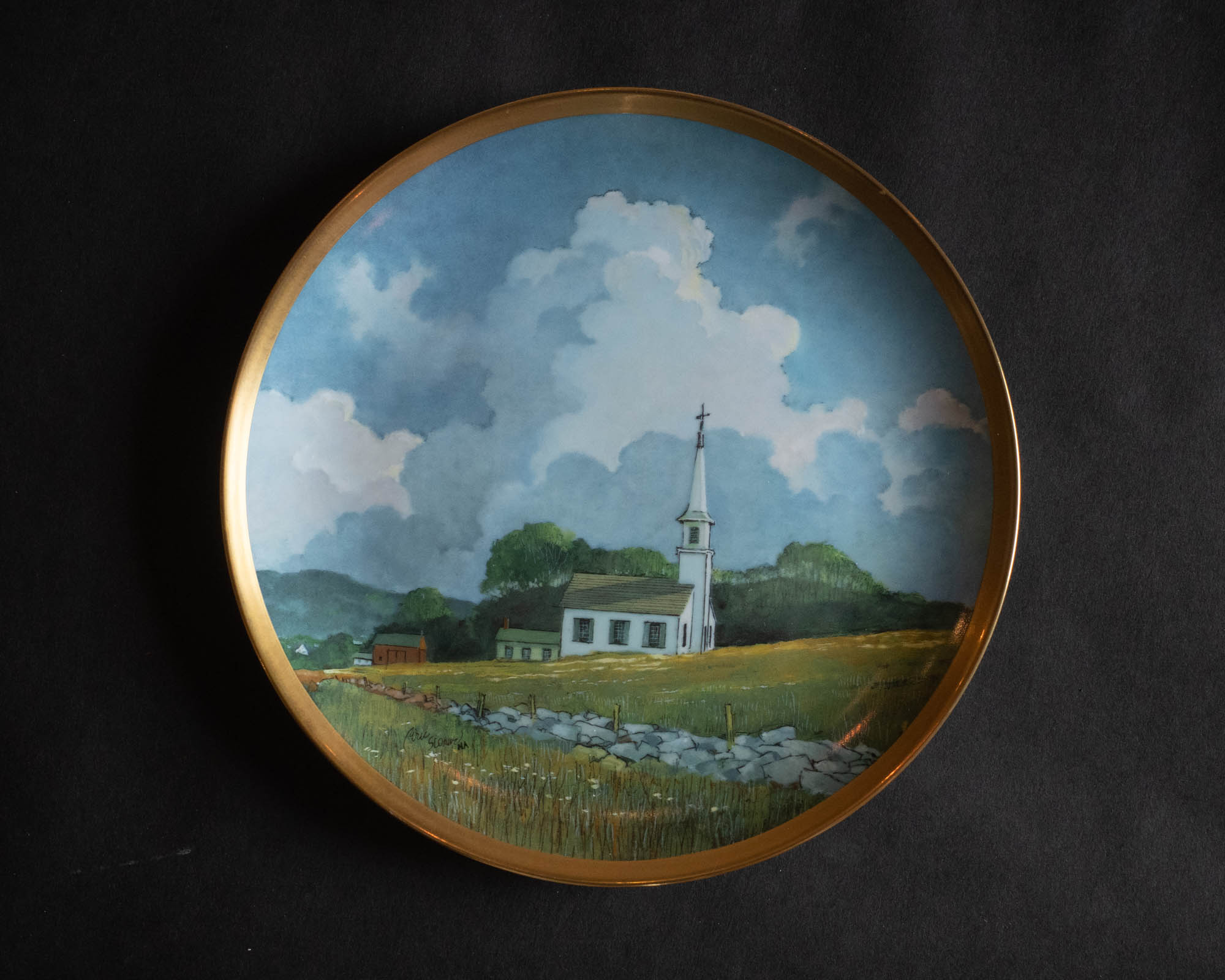 Eric Sloane Painting Title: Country Church
